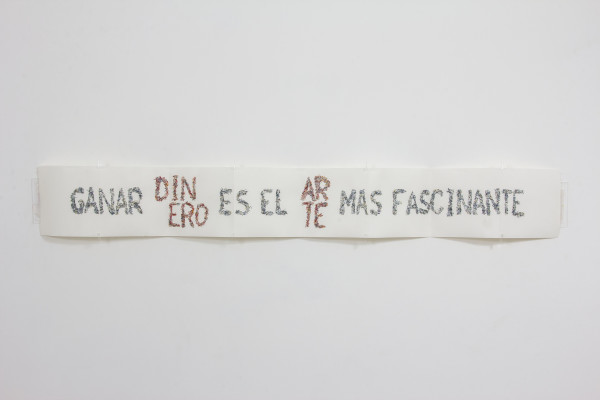 Axioma (Ganar dinero es el arte más fascinante) by Miguel Rodriguez Sepulveda