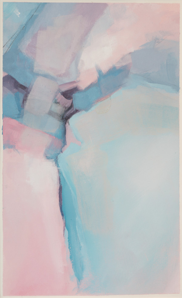 Pink and Blue by Ann Flemings | FlemingsArt.com