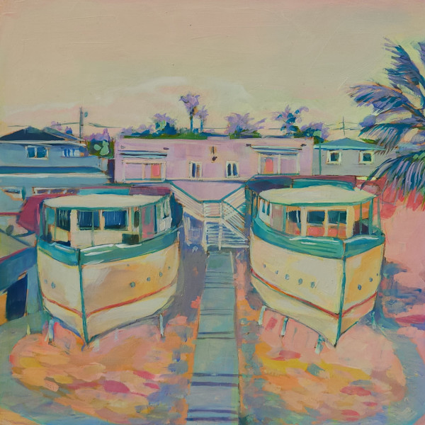 Encinitas Boats - 2023 by Kate Joiner