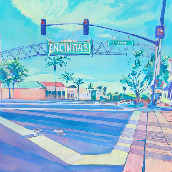 Encinitas Sign by Kate Joiner