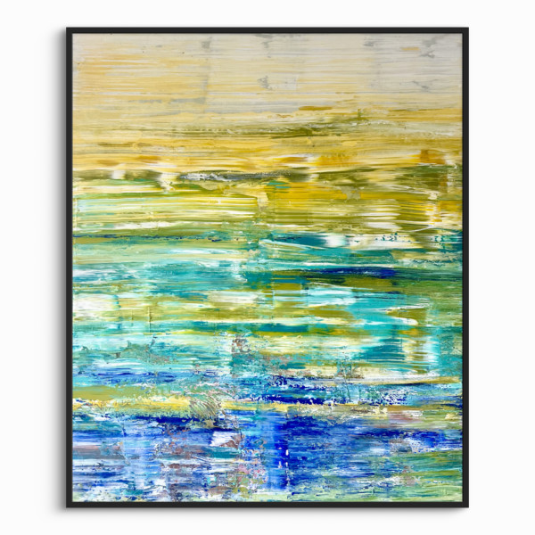 "Der Tag, an dem wir uns kennenlernten" by Ana | Abstract | Art