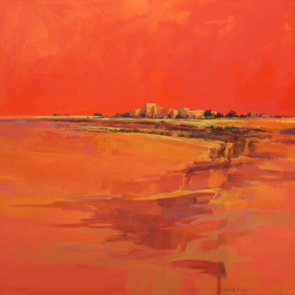 Pueblo Afternoon by Lawrence Lee