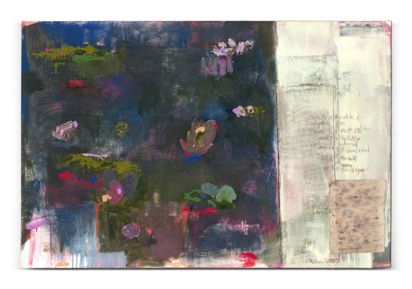 Rain, Pond and Notes by Marisabel Gonzalez