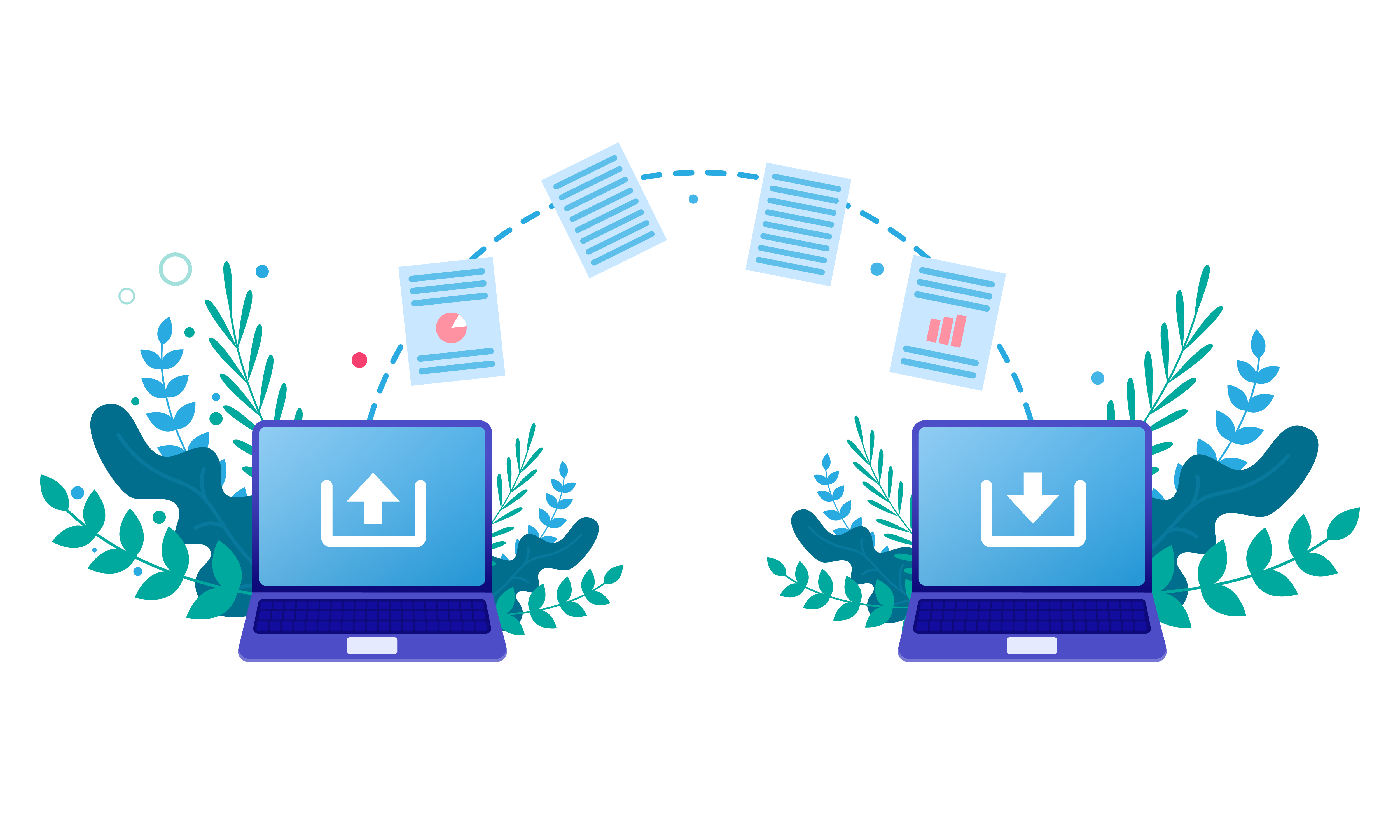 Data migration and file transfer interface
