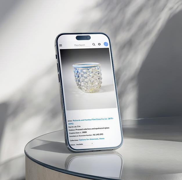 Artwork Archive on an iPhone