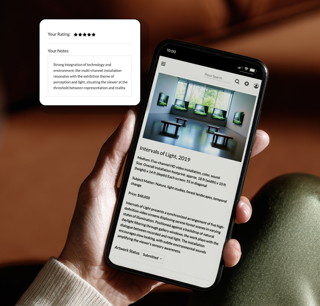 Jury Rating on iPhone